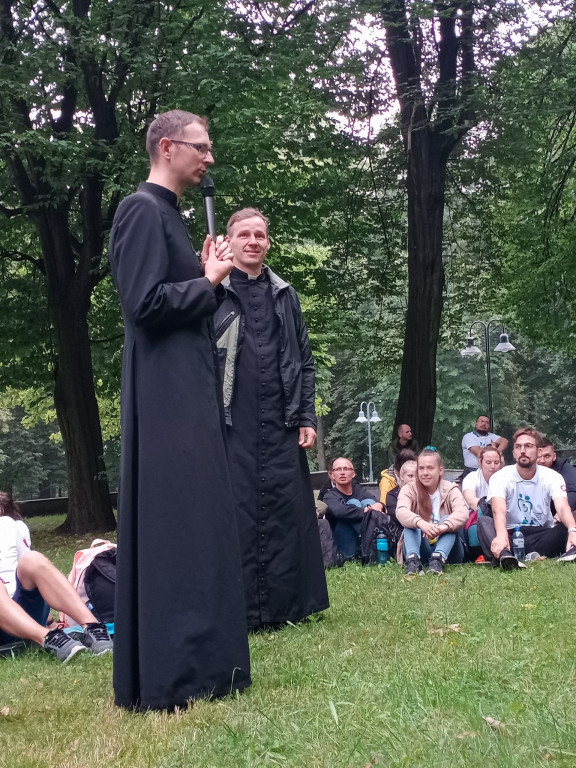Uczestnicy pieszej pielgrzymki już na Jasnej Górze