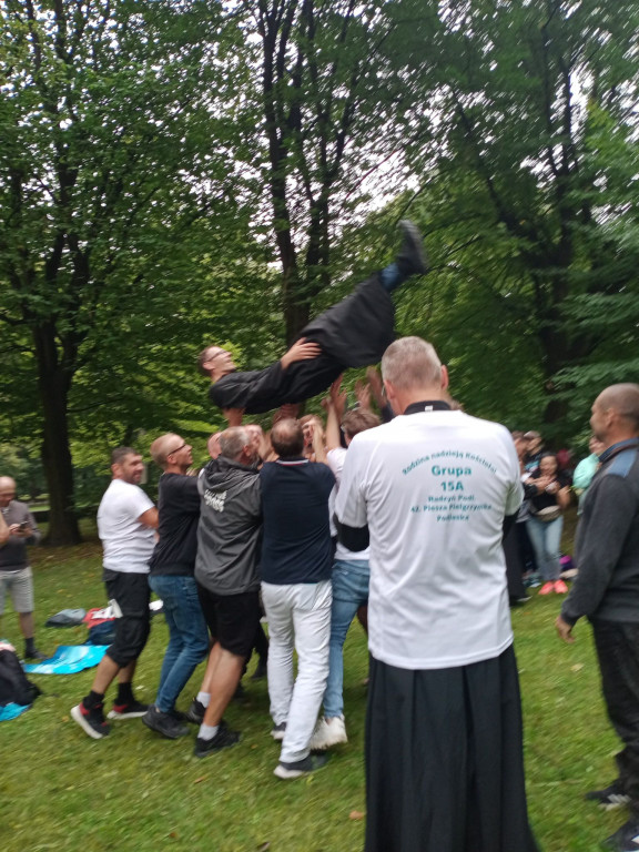 Uczestnicy pieszej pielgrzymki już na Jasnej Górze