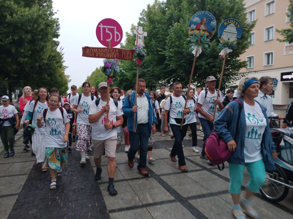 Uczestnicy pieszej pielgrzymki już na Jasnej Górze