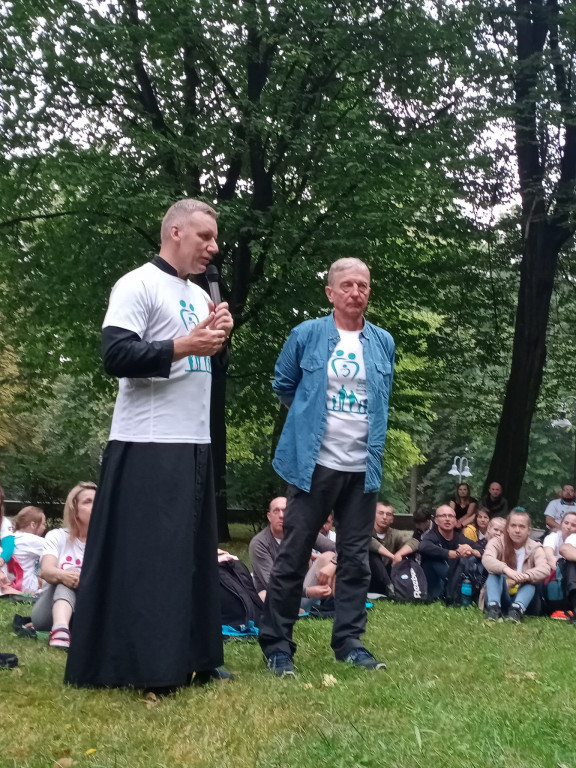 Uczestnicy pieszej pielgrzymki już na Jasnej Górze