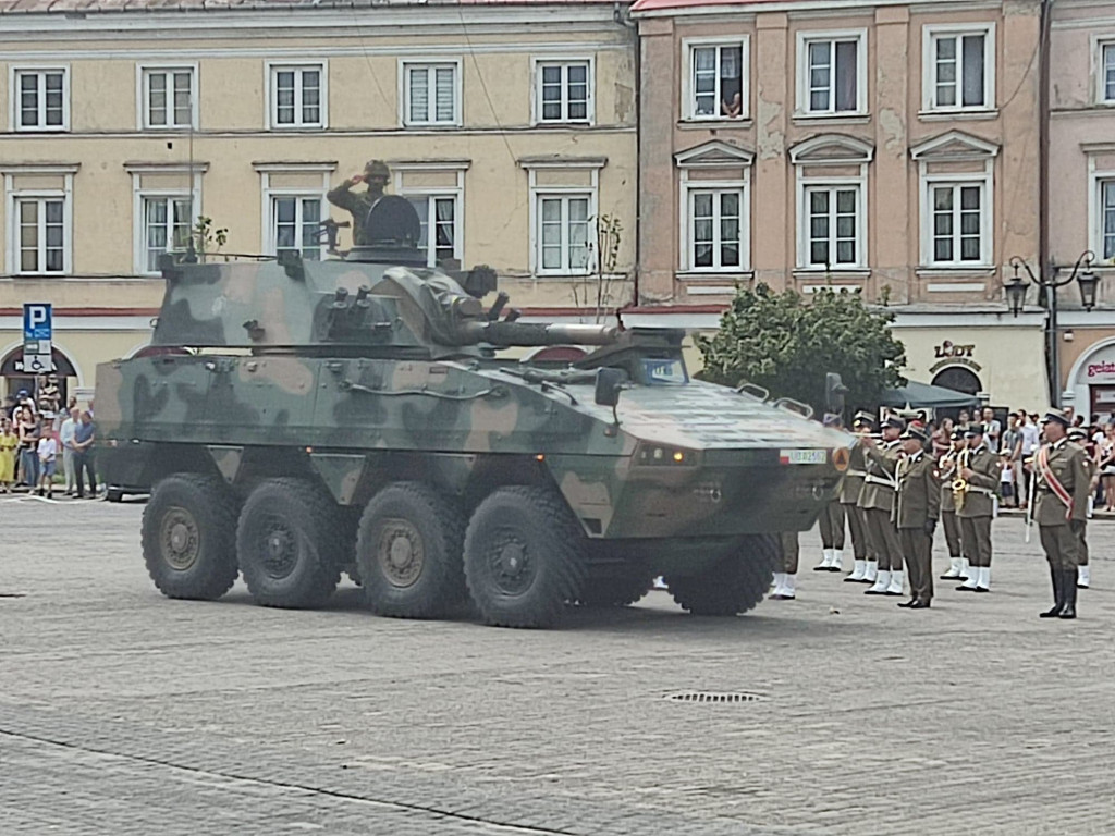 Delegacja gminy Radzyń w Lublinie 15 sierpnia