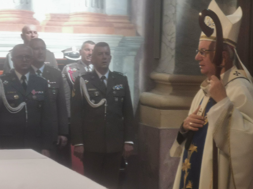 Delegacja gminy Radzyń w Lublinie 15 sierpnia