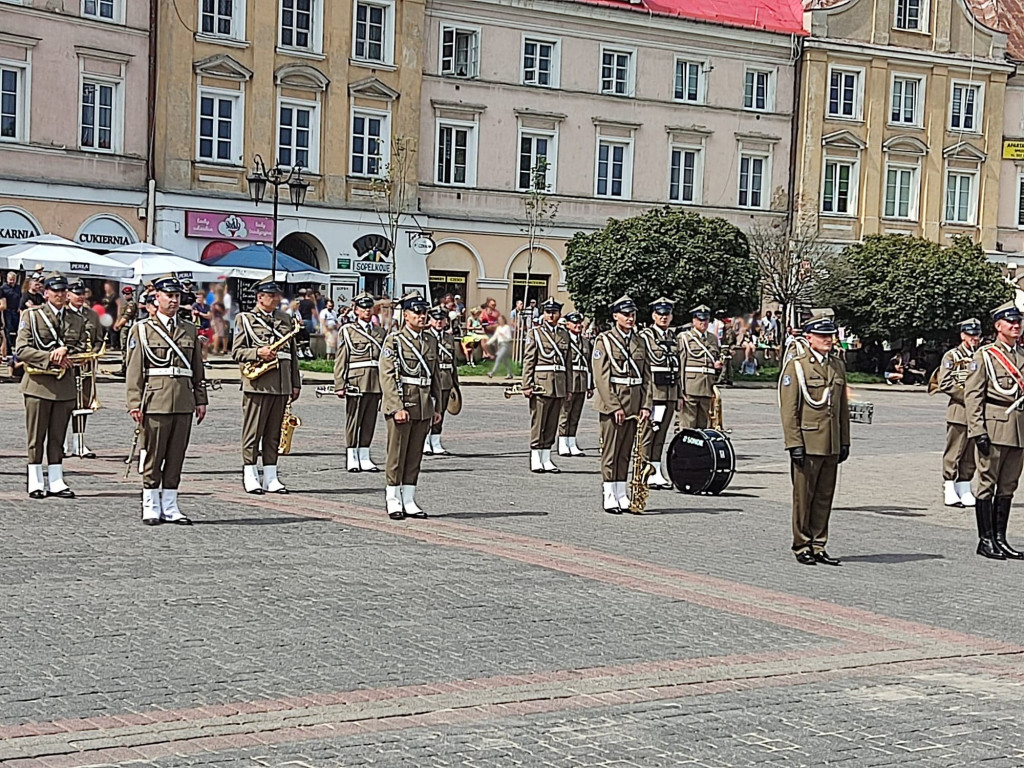Delegacja gminy Radzyń w Lublinie 15 sierpnia