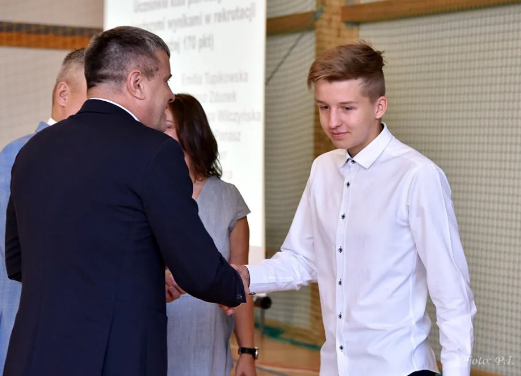 Początek roku szkolnego w I LO w Radzyniu