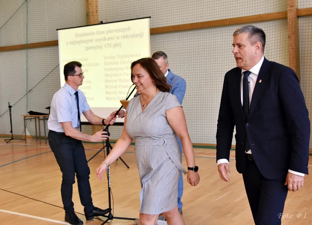 Początek roku szkolnego w I LO w Radzyniu