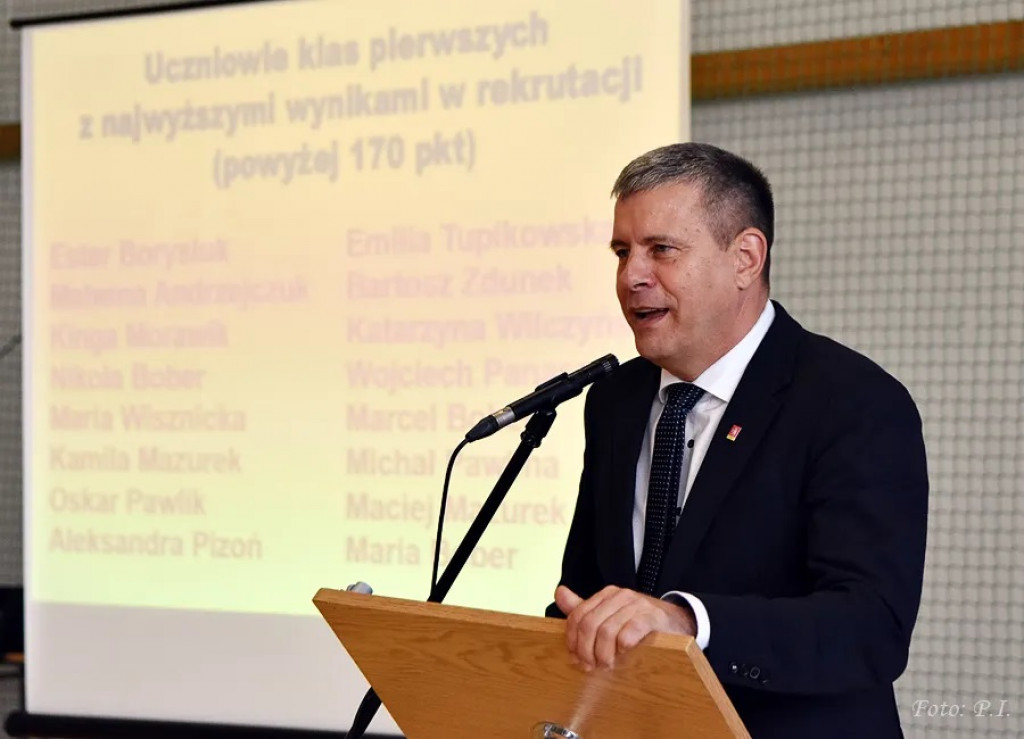 Początek roku szkolnego w I LO w Radzyniu