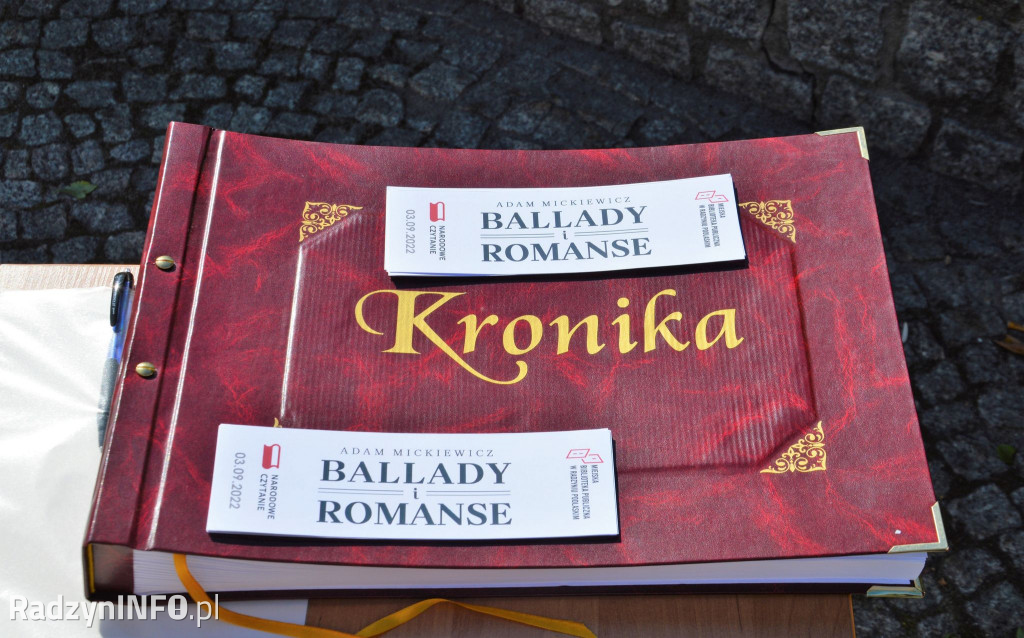 Narodowe Czytanie 2022 w Radzyniu