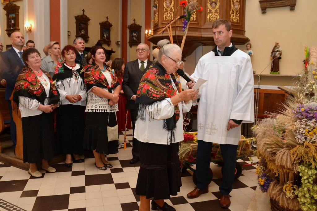 Dożynki gminno-parafialne w Wohyniu