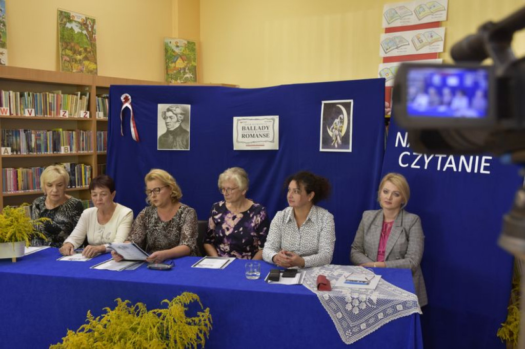 Narodowe Czytanie 2022 w GBP i w ZO w Kąkolewnicy