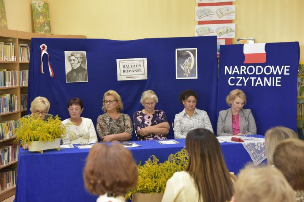 Narodowe Czytanie 2022 w GBP i w ZO w Kąkolewnicy