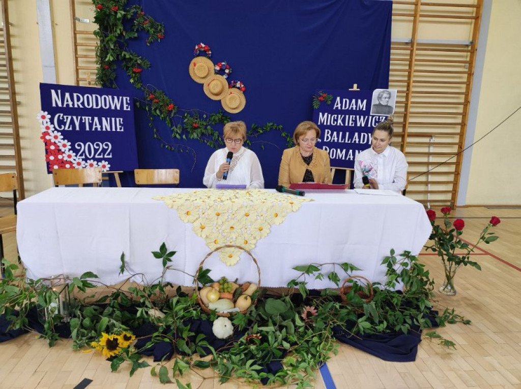 Narodowe Czytanie 2022 w GBP i w ZO w Kąkolewnicy