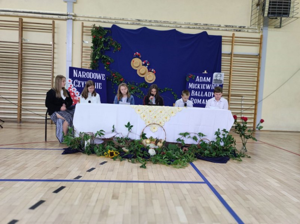 Narodowe Czytanie 2022 w GBP i w ZO w Kąkolewnicy