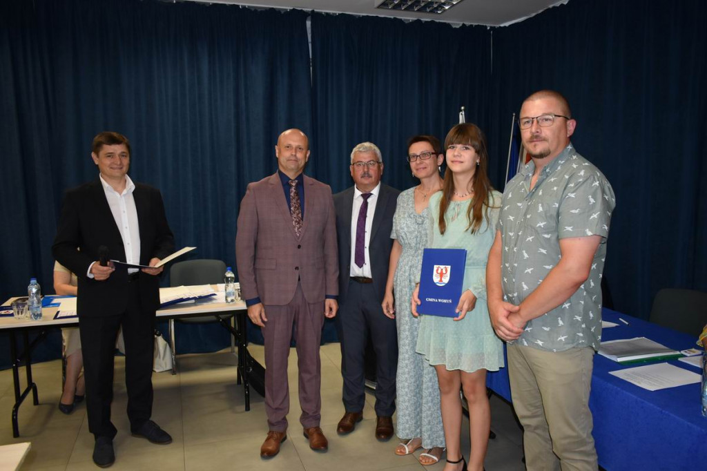 Przyznanie stypendiów uczniom z gminy Wohyń