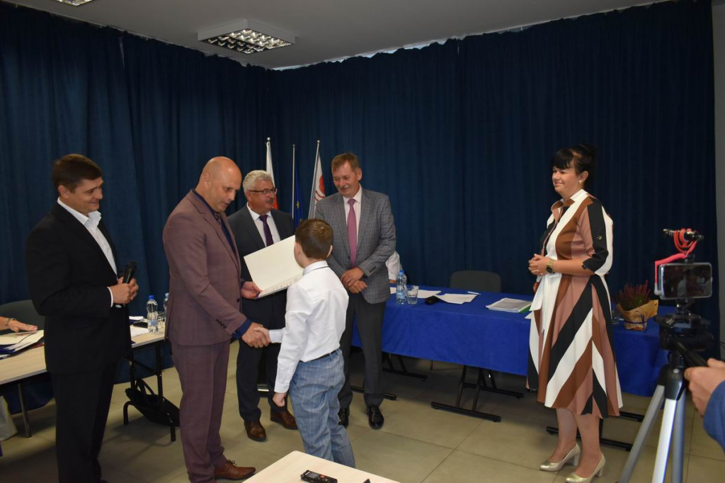 Przyznanie stypendiów uczniom z gminy Wohyń