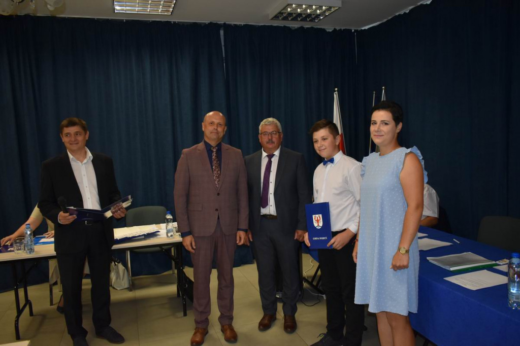 Przyznanie stypendiów uczniom z gminy Wohyń