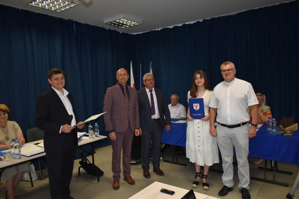 Przyznanie stypendiów uczniom z gminy Wohyń
