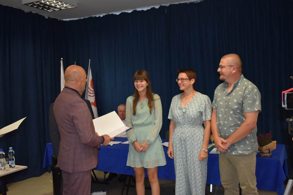 Przyznanie stypendiów uczniom z gminy Wohyń