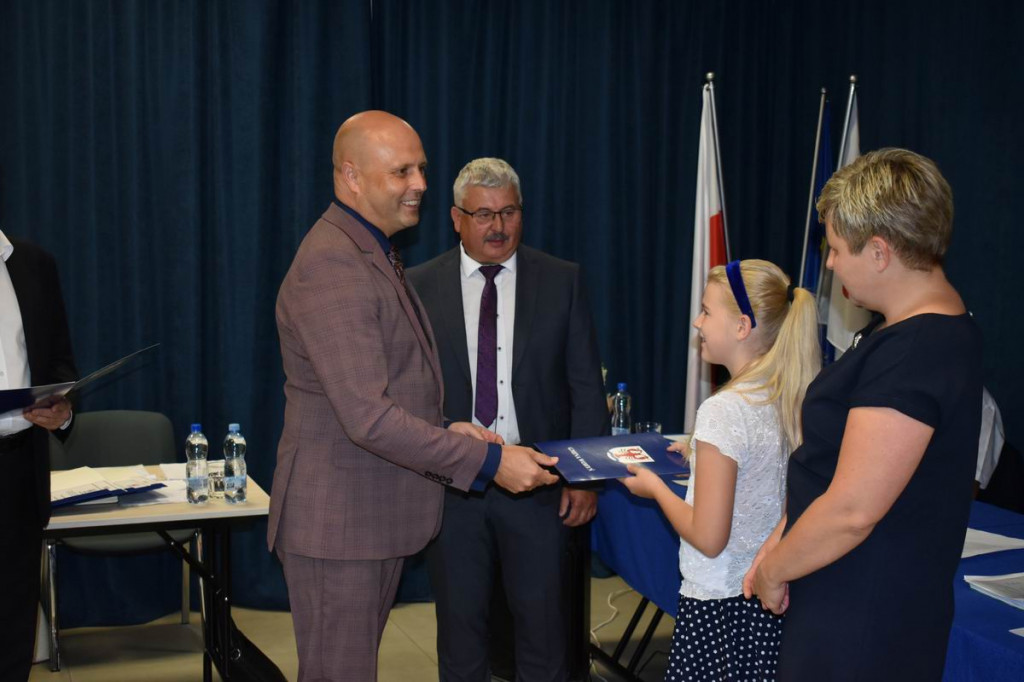 Przyznanie stypendiów uczniom z gminy Wohyń