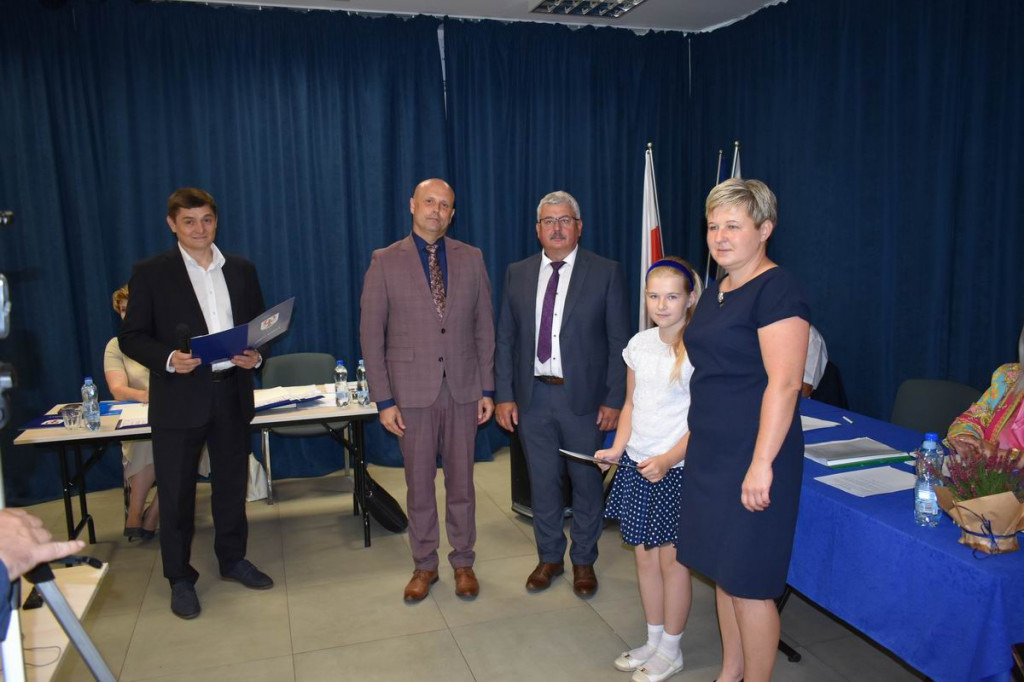 Przyznanie stypendiów uczniom z gminy Wohyń