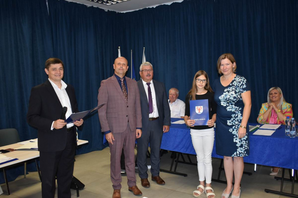 Przyznanie stypendiów uczniom z gminy Wohyń