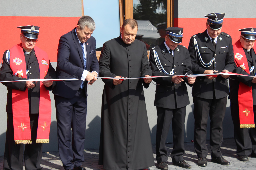 Nowa remiza i nowy pojazd OSP w Wólce Komarowskiej