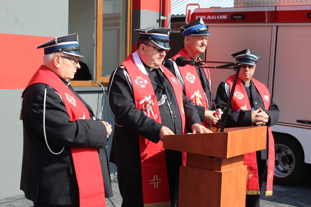 Nowa remiza i nowy pojazd OSP w Wólce Komarowskiej