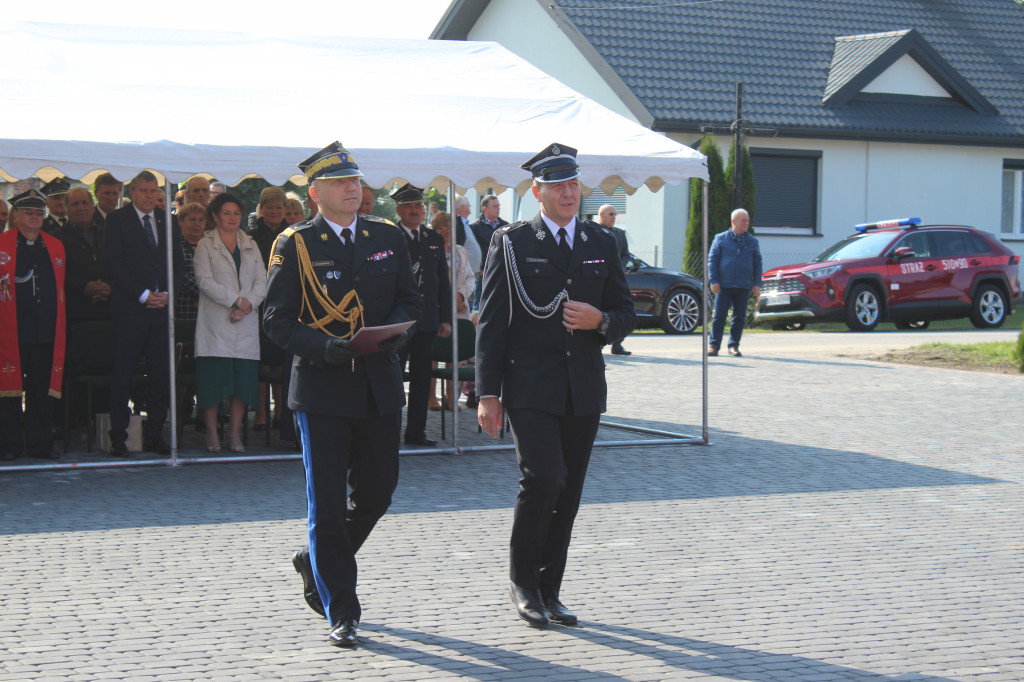 Nowa remiza i nowy pojazd OSP w Wólce Komarowskiej