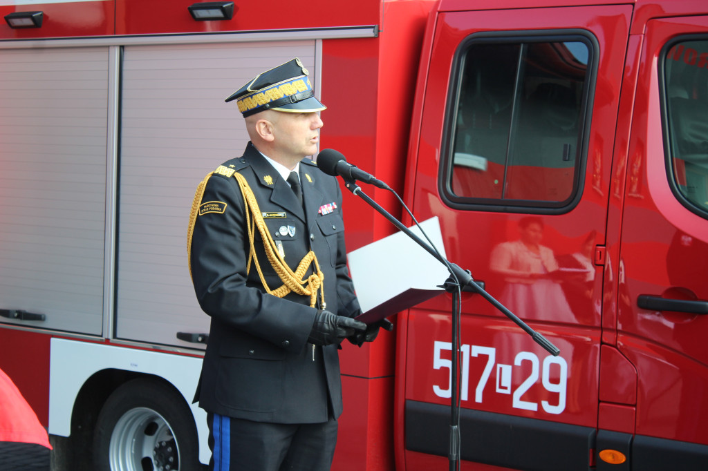 Nowa remiza i nowy pojazd OSP w Wólce Komarowskiej