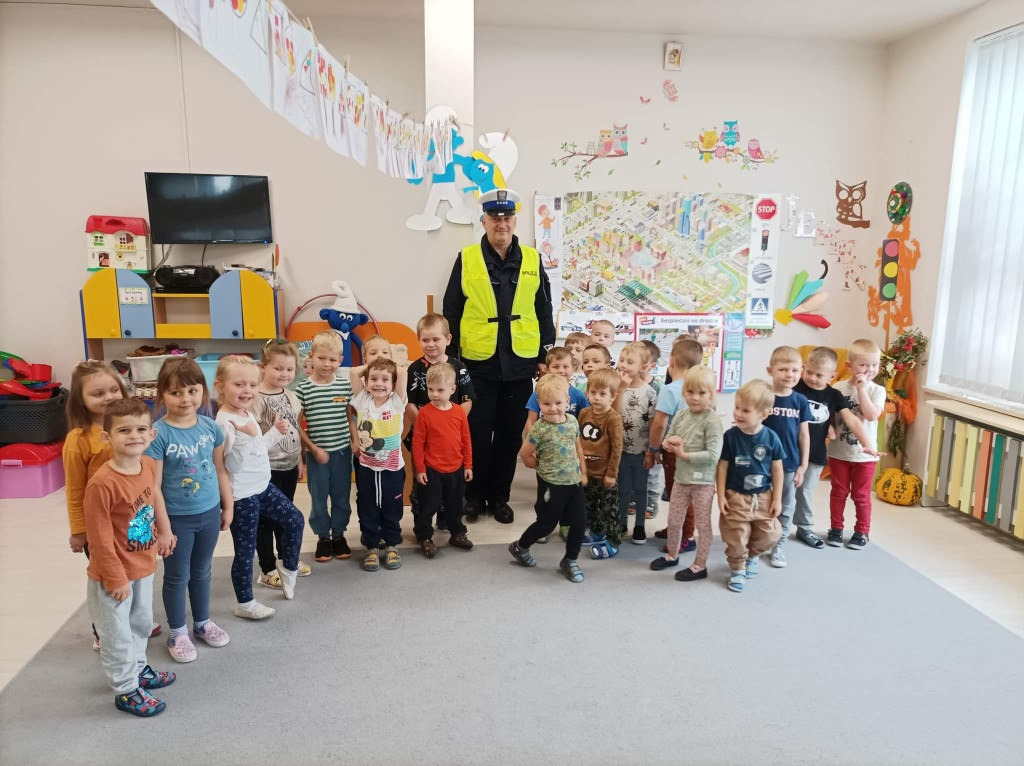 Wizyta policjanta  w 