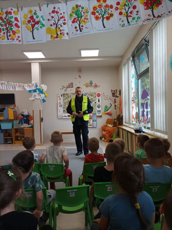 Wizyta policjanta  w 
