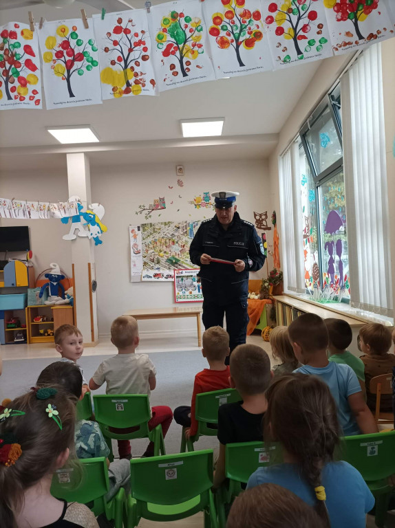 Wizyta policjanta  w 