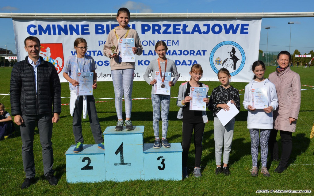 Gminne Biegi Przełajowe w Ulanie-Majoracie