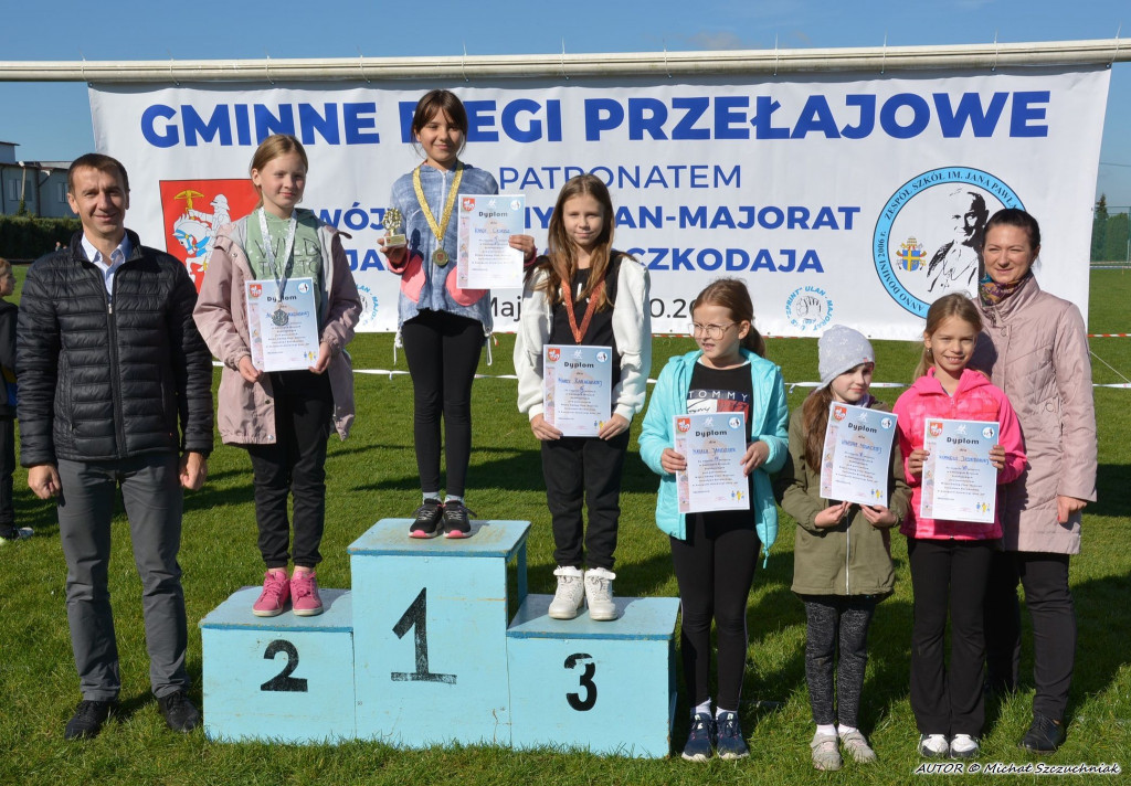 Gminne Biegi Przełajowe w Ulanie-Majoracie
