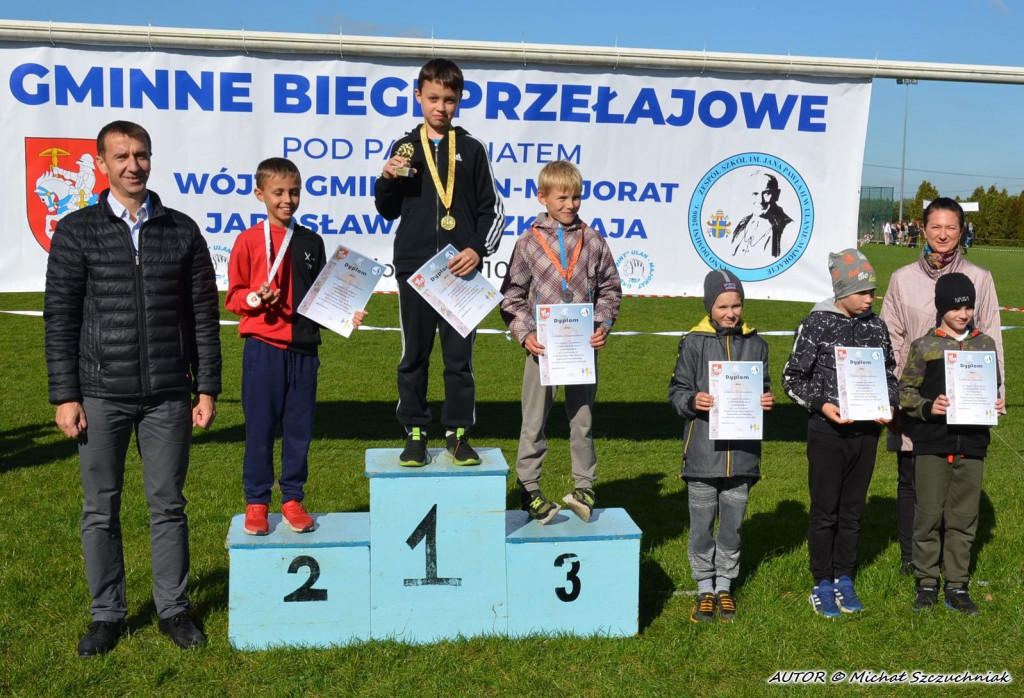 Gminne Biegi Przełajowe w Ulanie-Majoracie