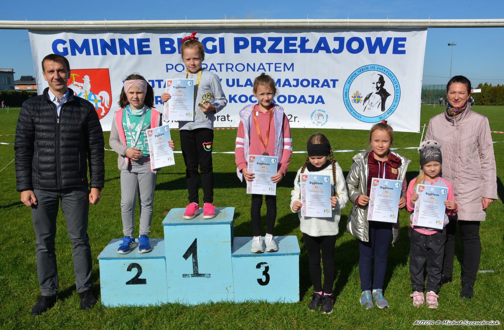 Gminne Biegi Przełajowe w Ulanie-Majoracie