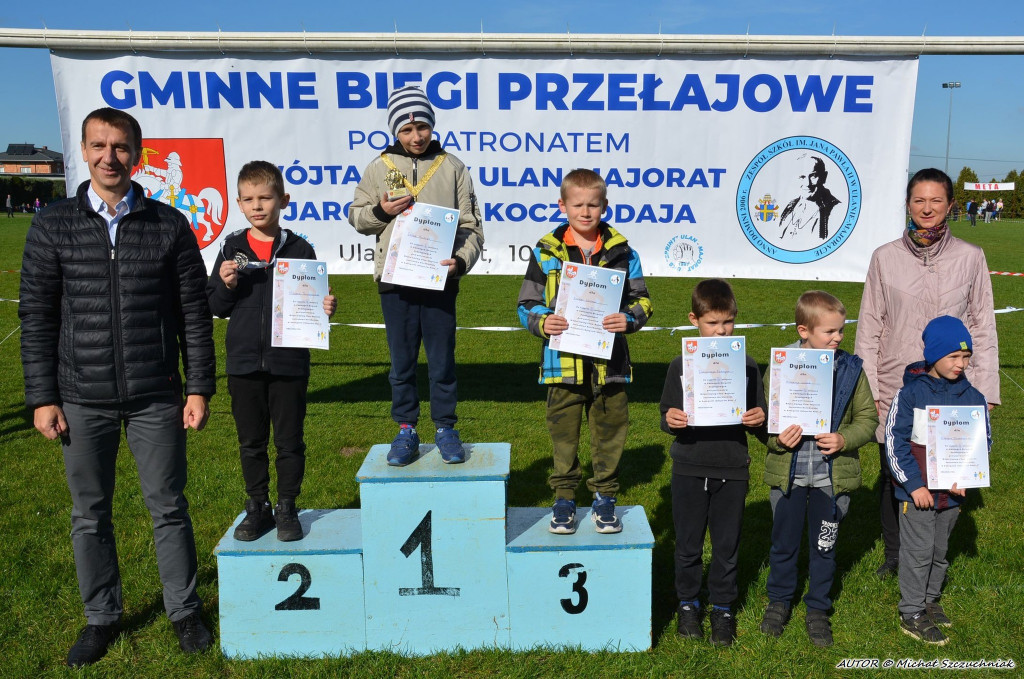 Gminne Biegi Przełajowe w Ulanie-Majoracie