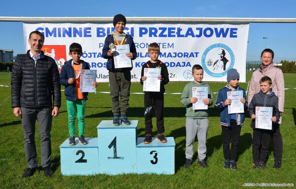 Gminne Biegi Przełajowe w Ulanie-Majoracie