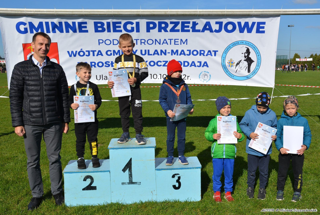 Gminne Biegi Przełajowe w Ulanie-Majoracie