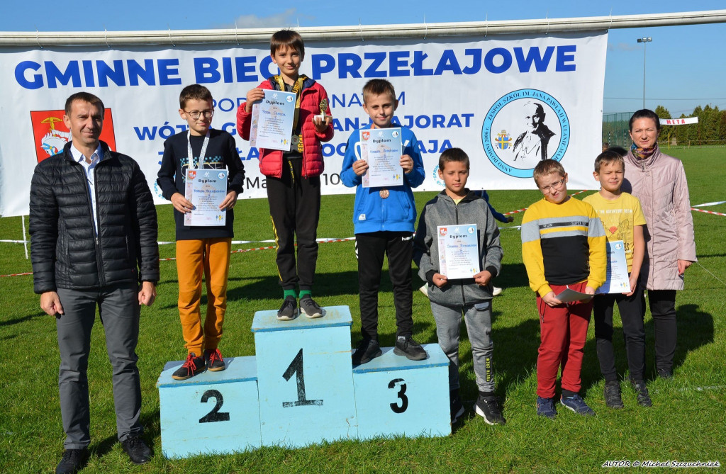 Gminne Biegi Przełajowe w Ulanie-Majoracie
