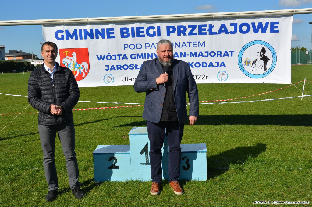 Gminne Biegi Przełajowe w Ulanie-Majoracie