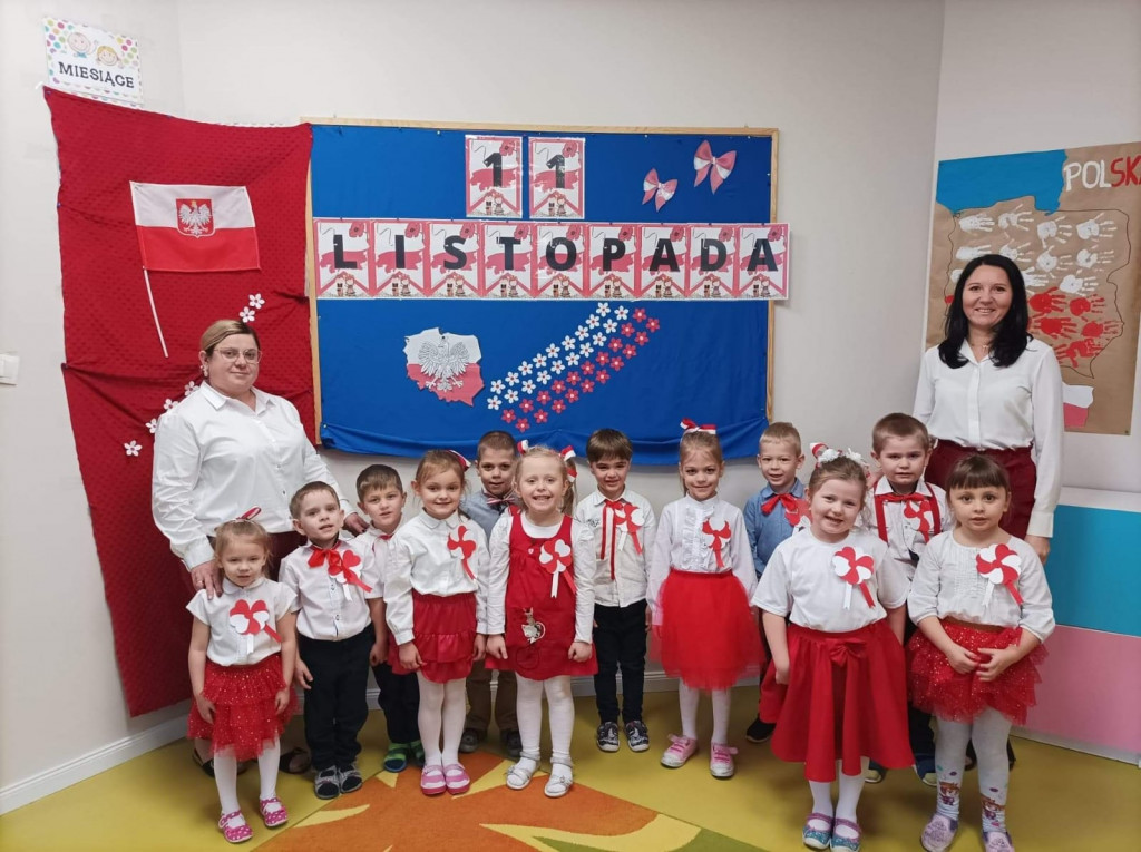Święto Niepodległości w przedszkolu 