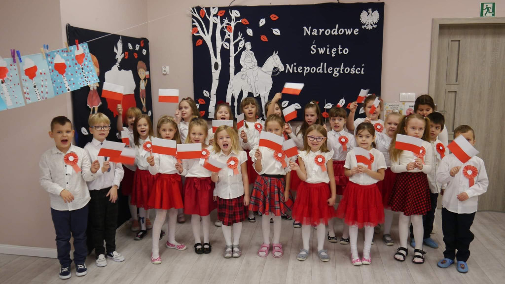 Święto Niepodległości w przedszkolu 