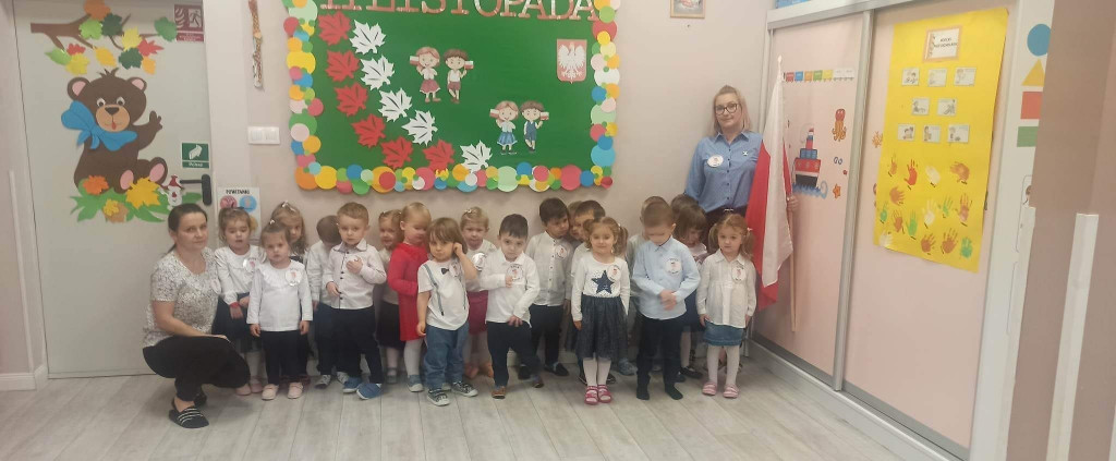 Święto Niepodległości w przedszkolu 