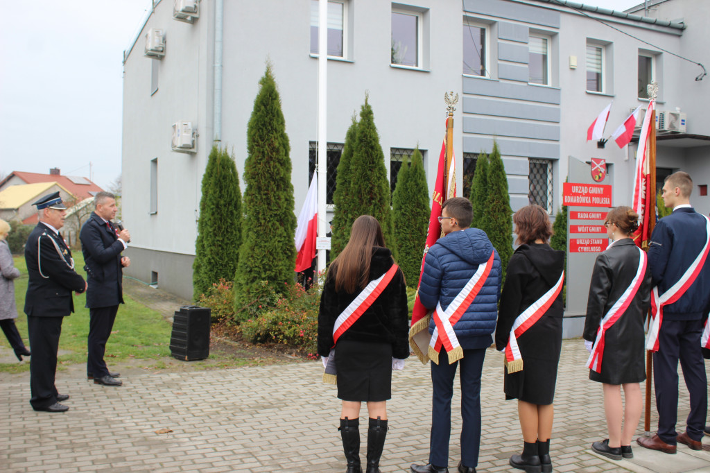 Obchody Święta Niepodległości w gm. Komarówka P.