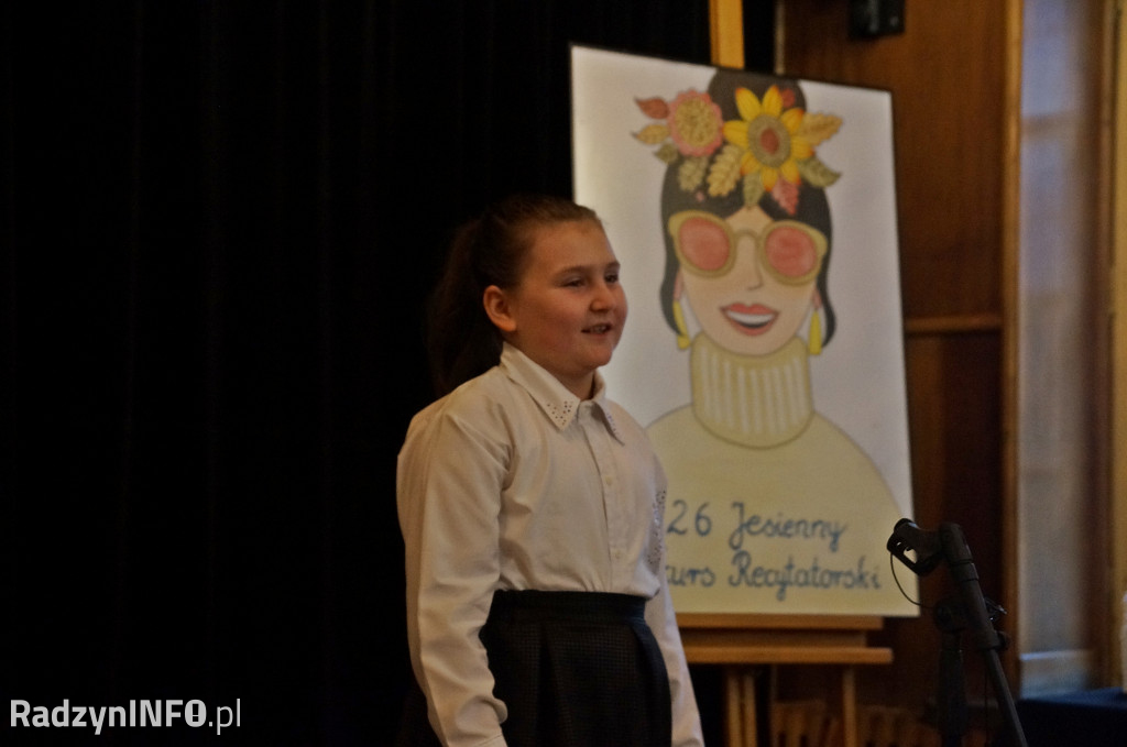 26. Jesienny Konkurs Recytatorski w Radzyniu