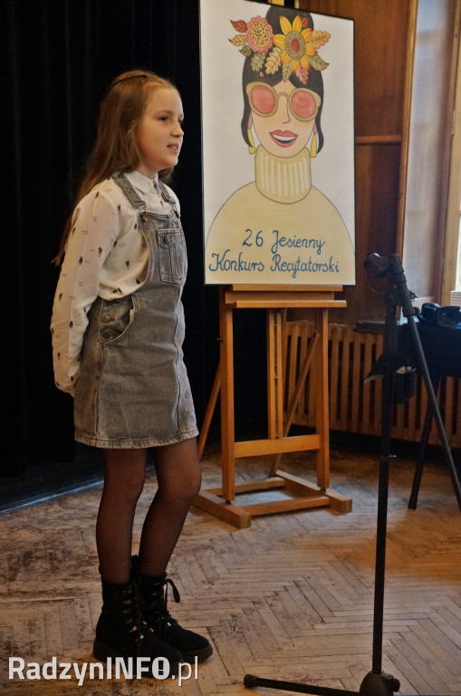 26. Jesienny Konkurs Recytatorski w Radzyniu