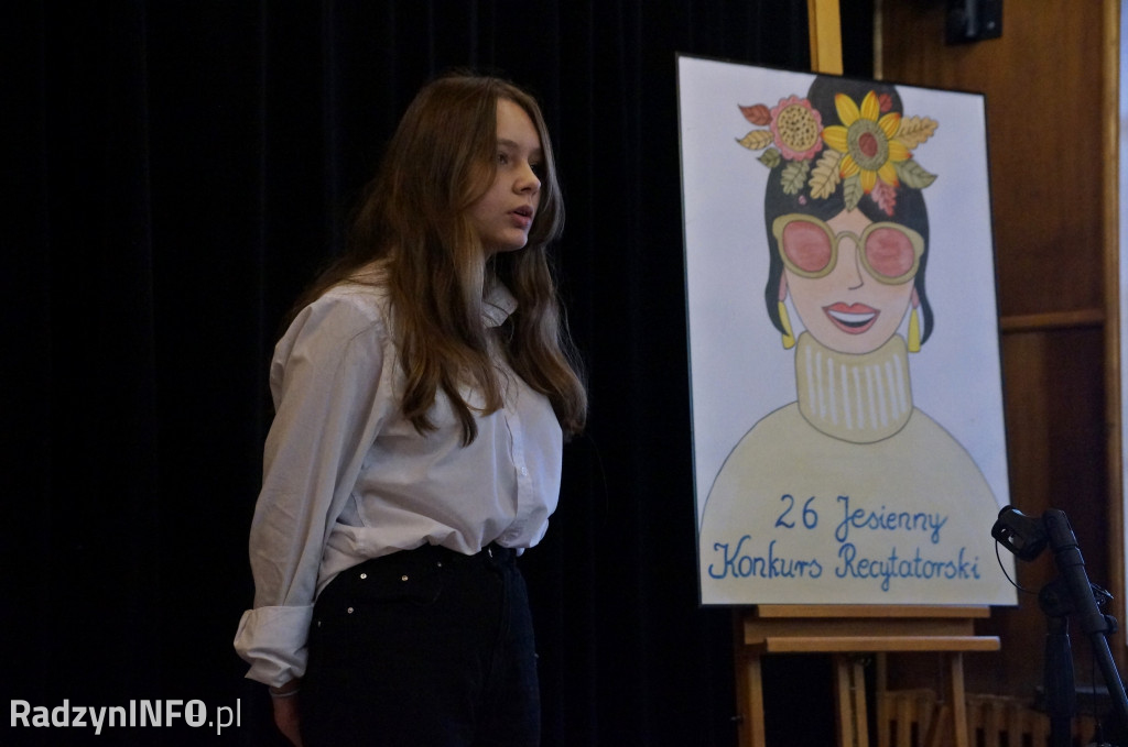 26. Jesienny Konkurs Recytatorski w Radzyniu