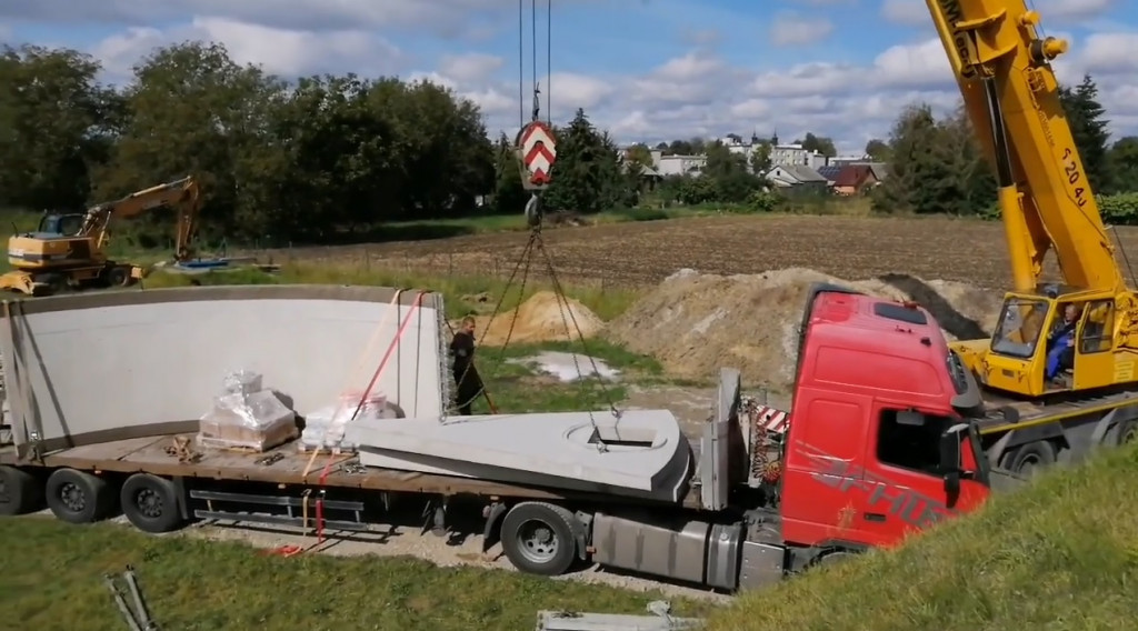 Przebudowa ujęcia wody w Wohyniu
