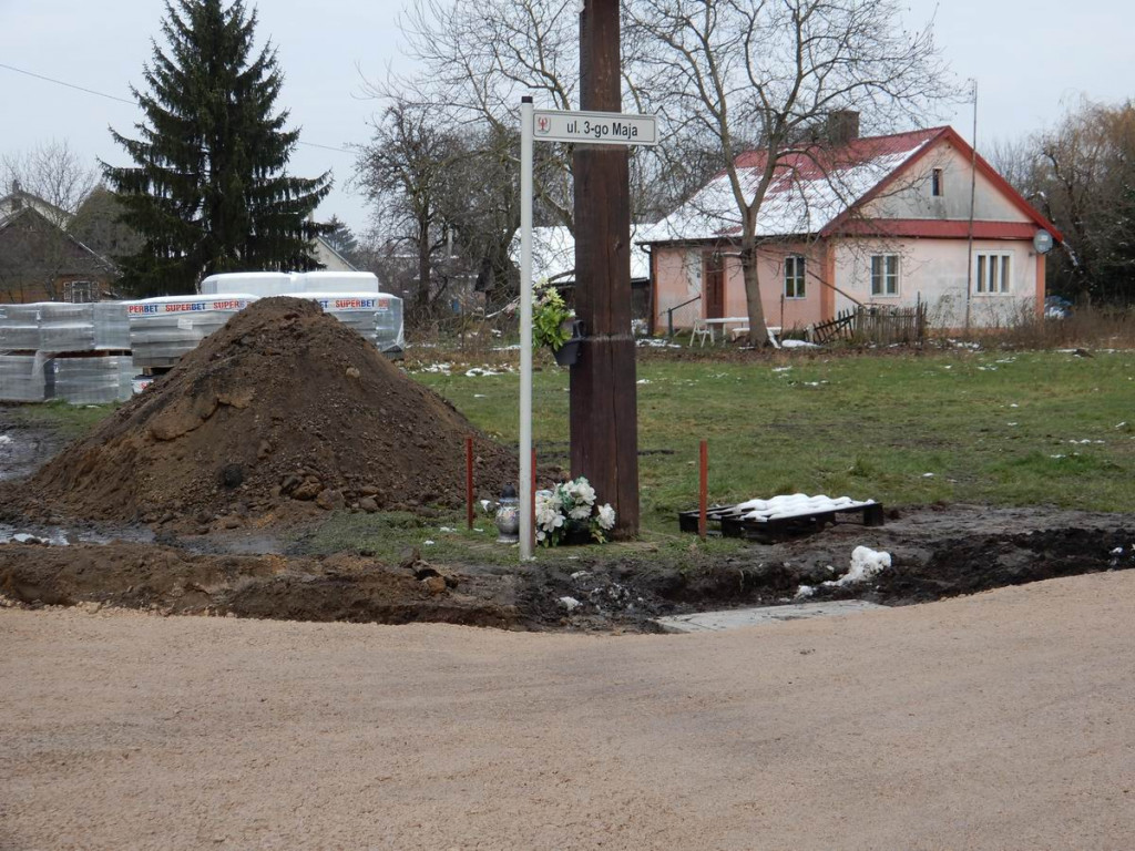 Ulica 3 maja w Wohyniu już gotowa