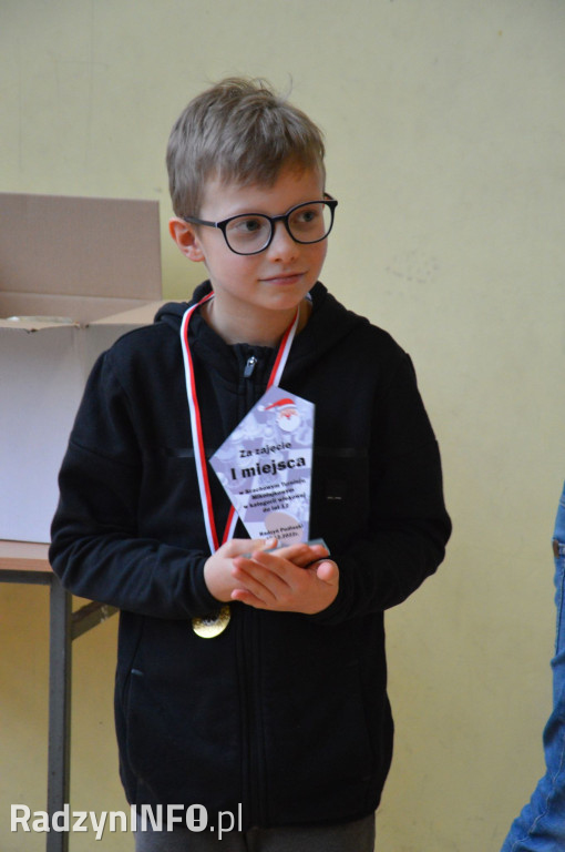 Mikołajkowy Turniej Szachowy w Radzyniu